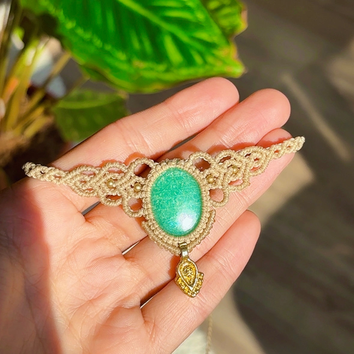 CHOKER AMAZONITE