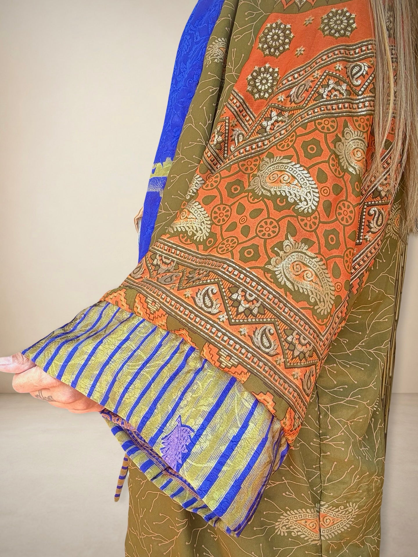 Reversible Silk Kimono