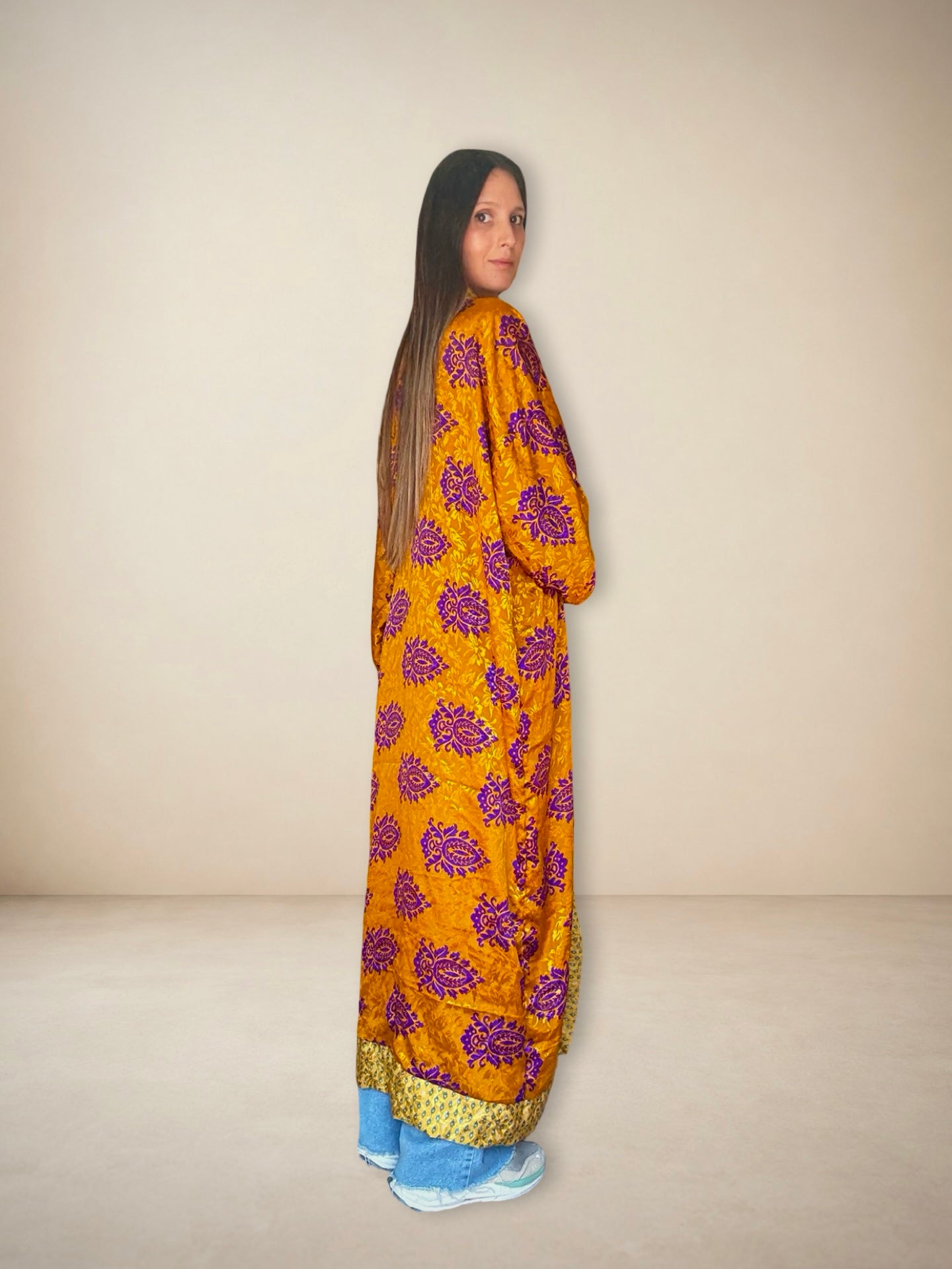 Reversible Silk kimono