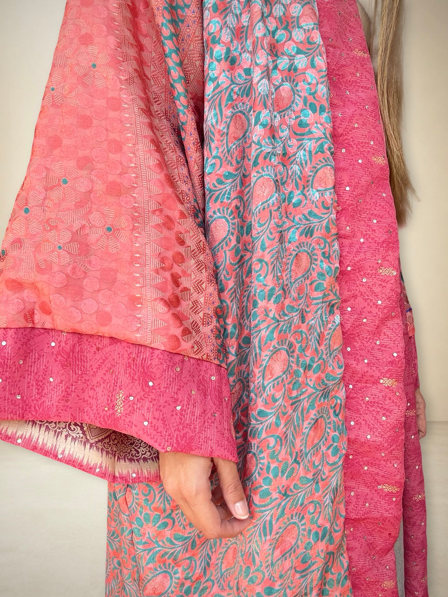 Reversible Silk Kimono