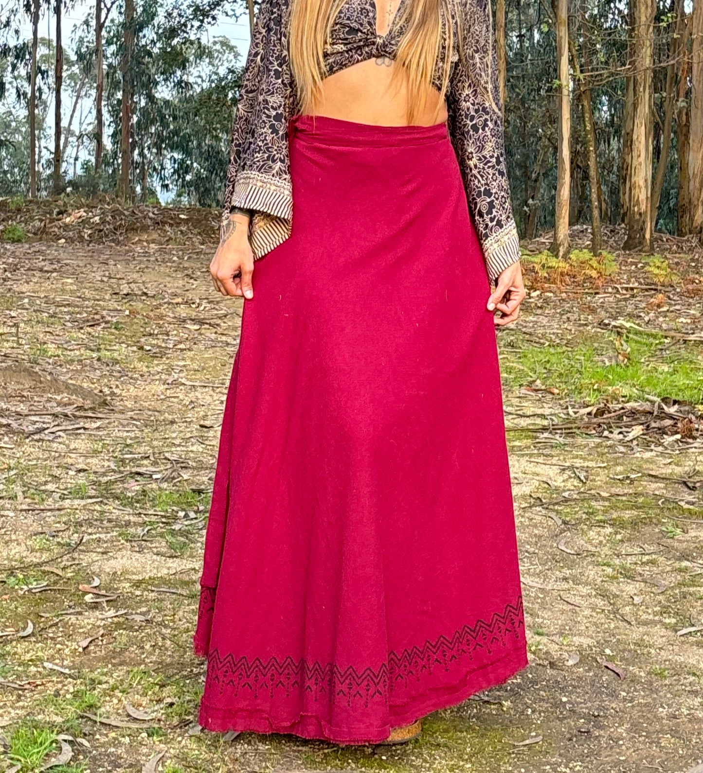 Bohemian Long Skirt