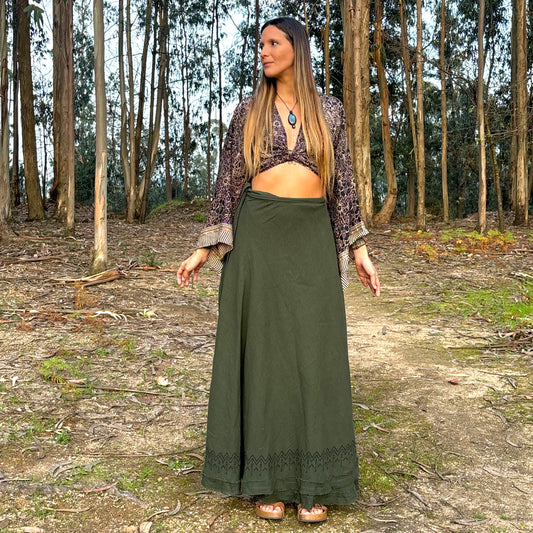 Bohemian Long Skirt