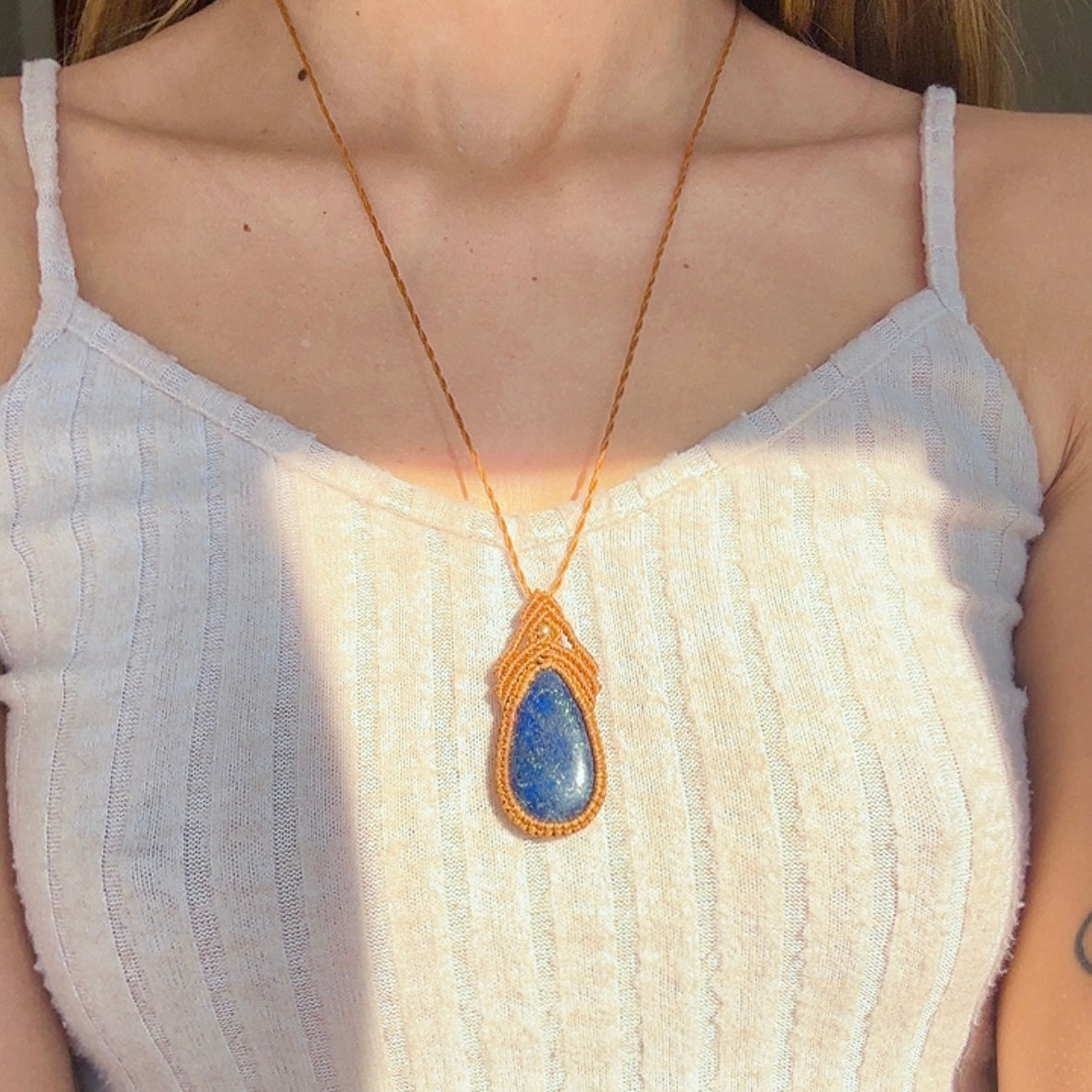 NECKLESS LÁPIS LAZULI