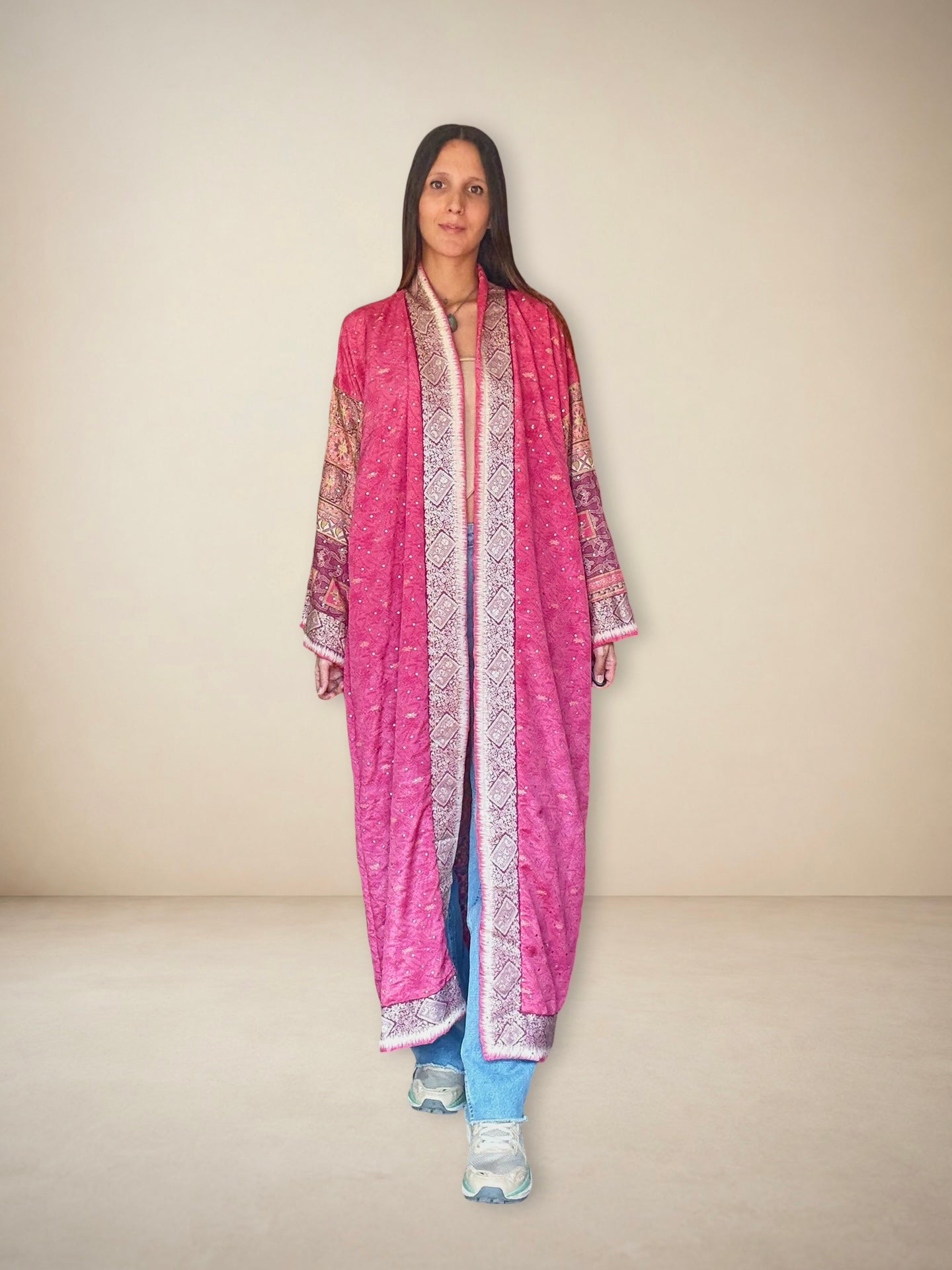 Reversible Silk Kimono