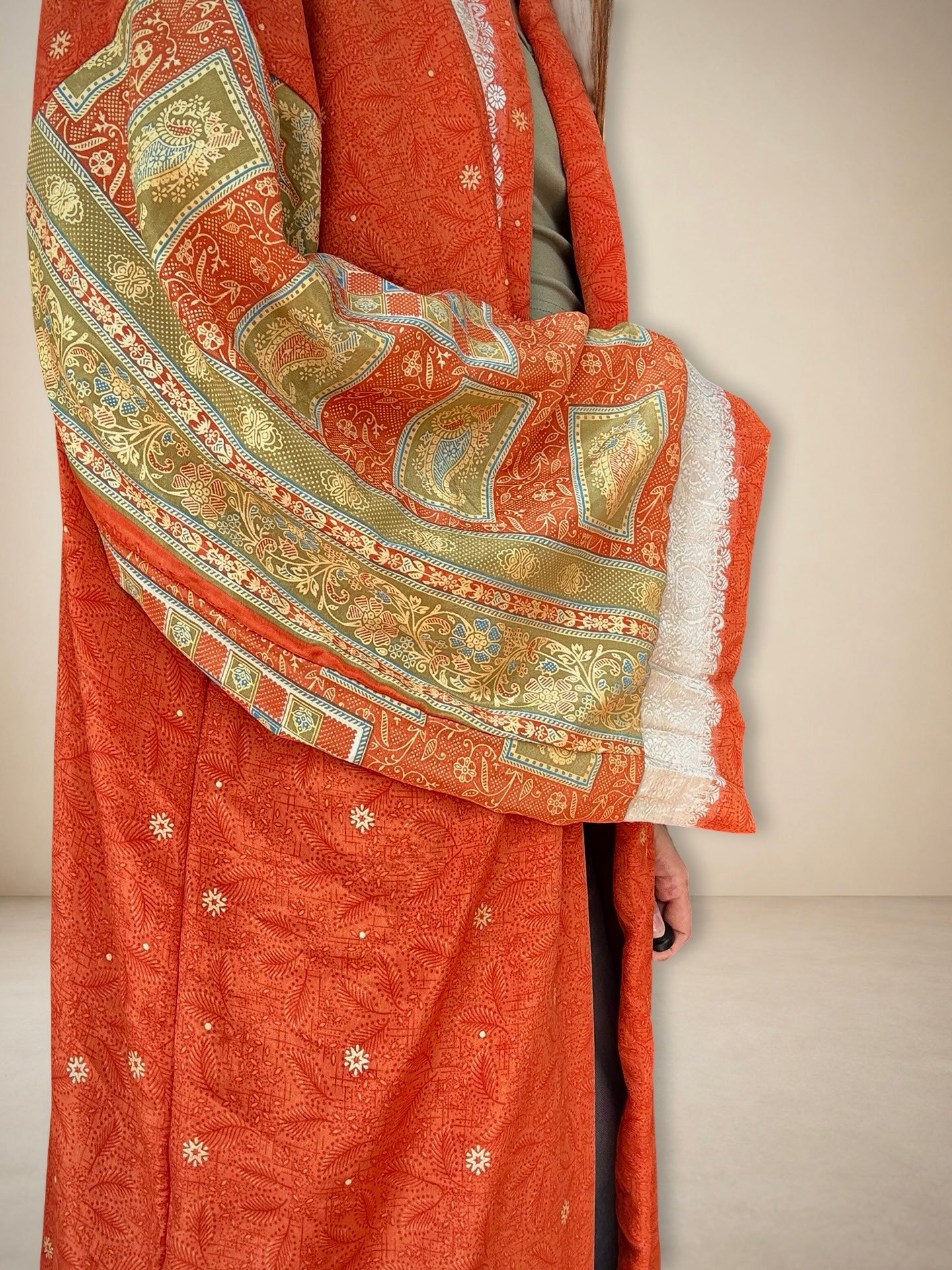 Reversible Silk Kimono