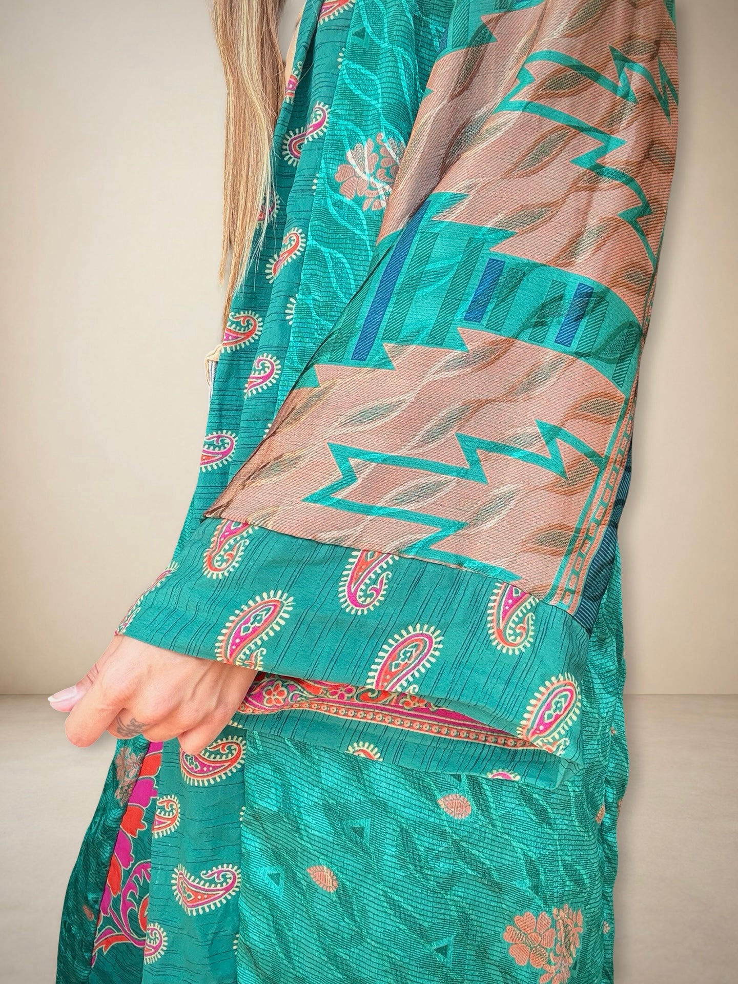 Reversible Silk Kimono