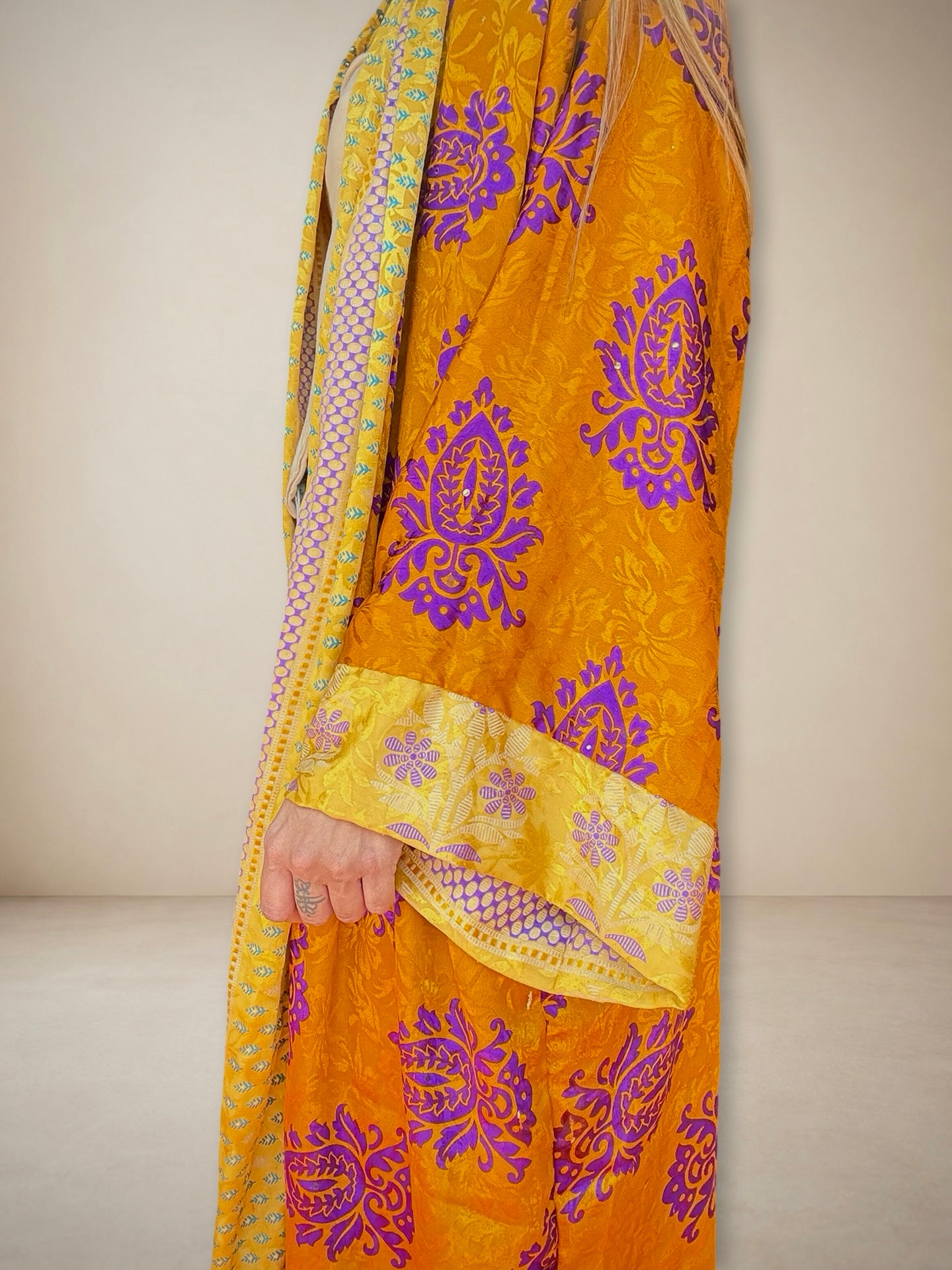 Reversible Silk kimono