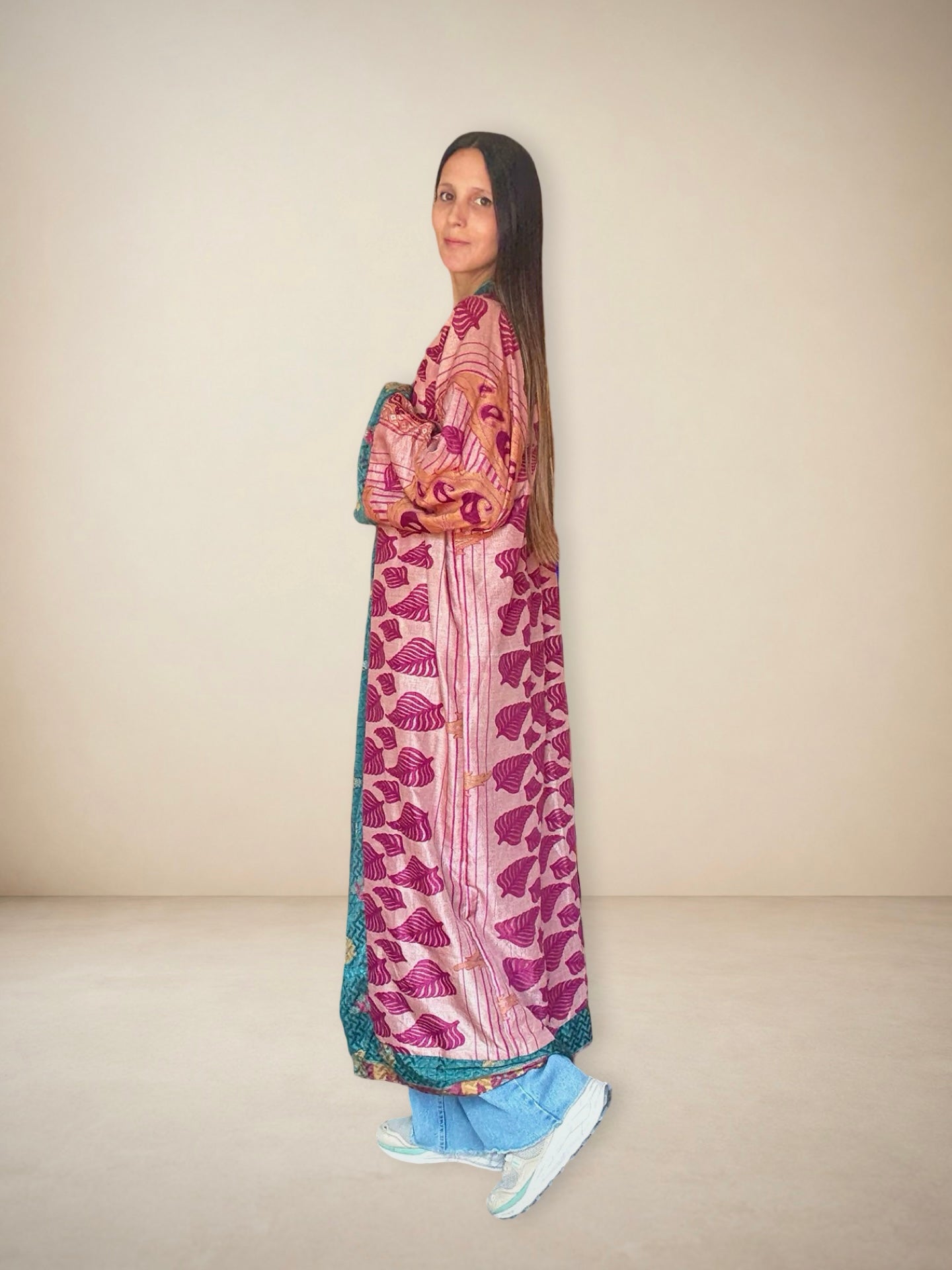 Reversible Silk Kimono