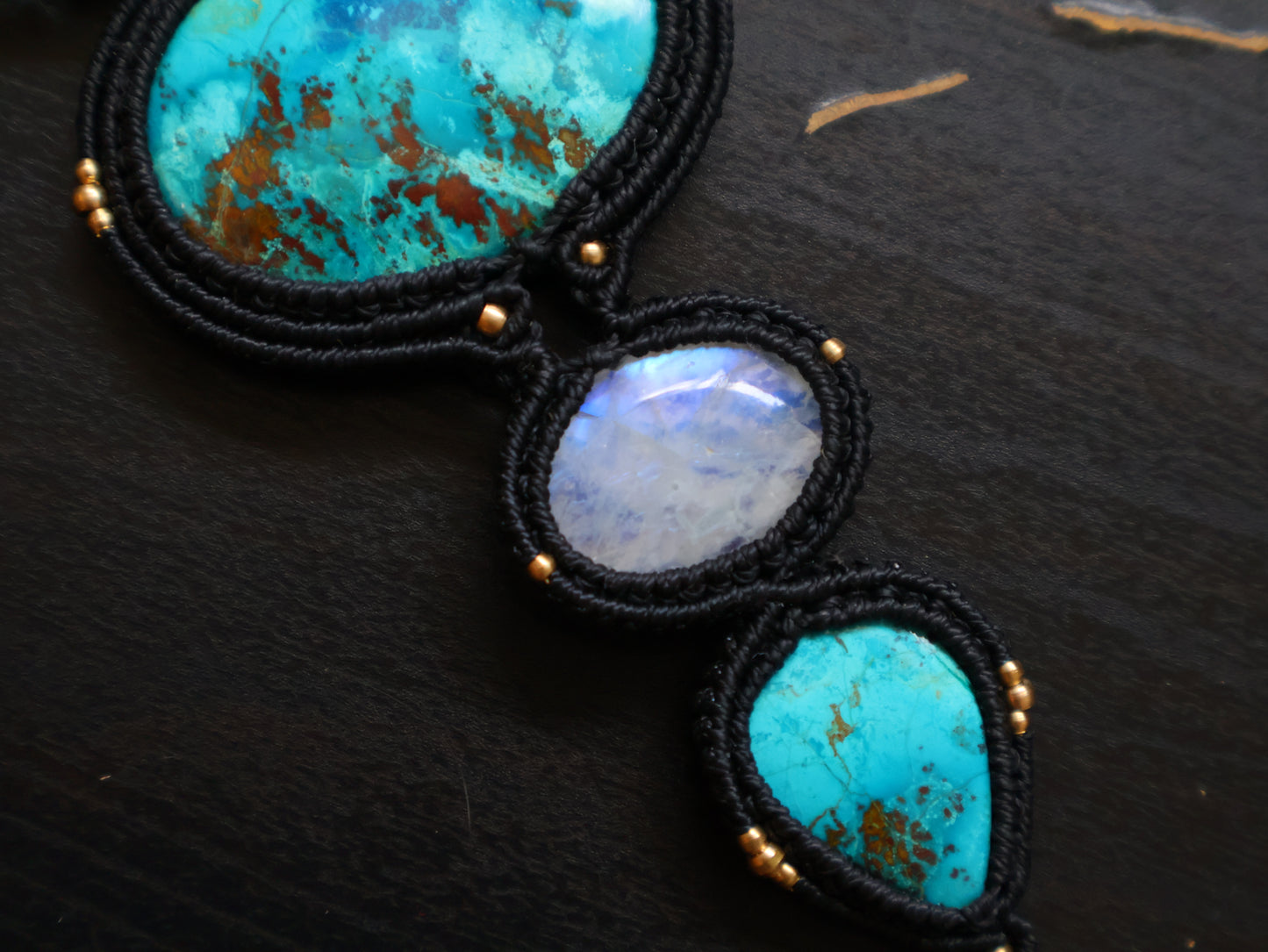 Chocker Crisocola Lunar