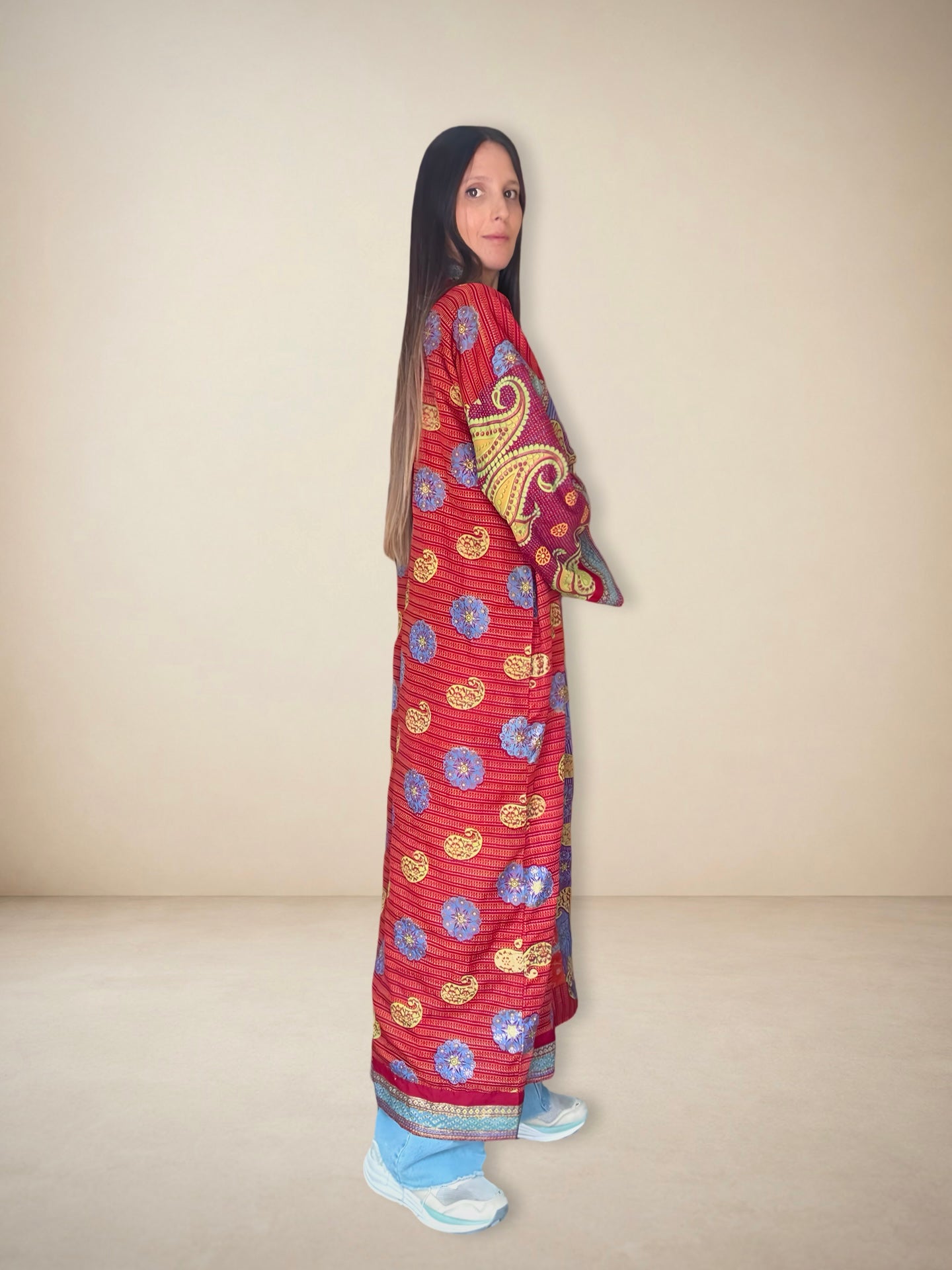Reversible Silk Kimono