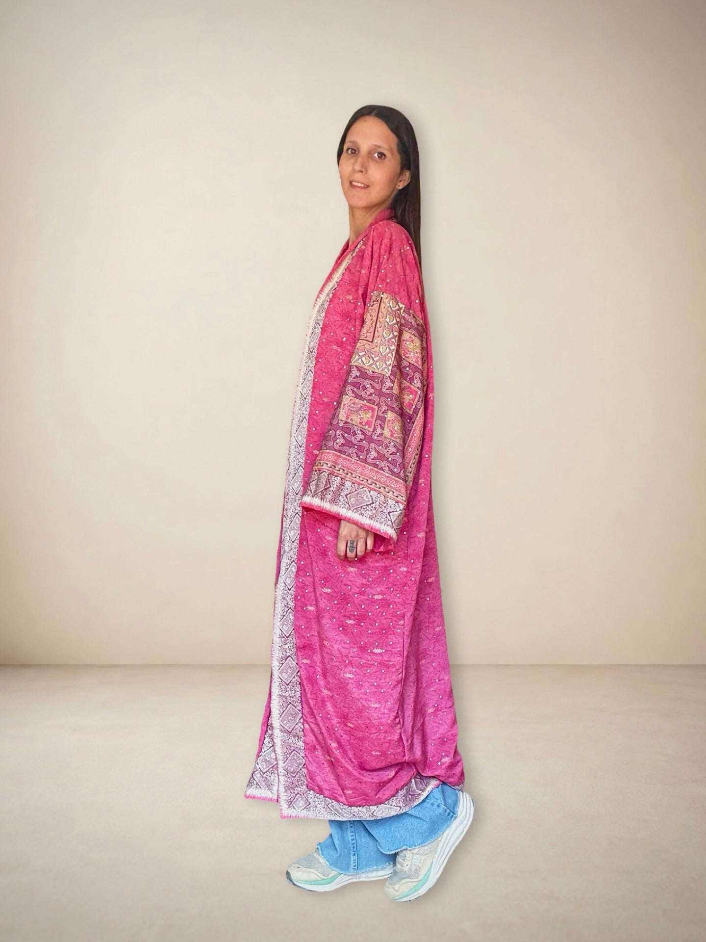 Reversible Silk Kimono