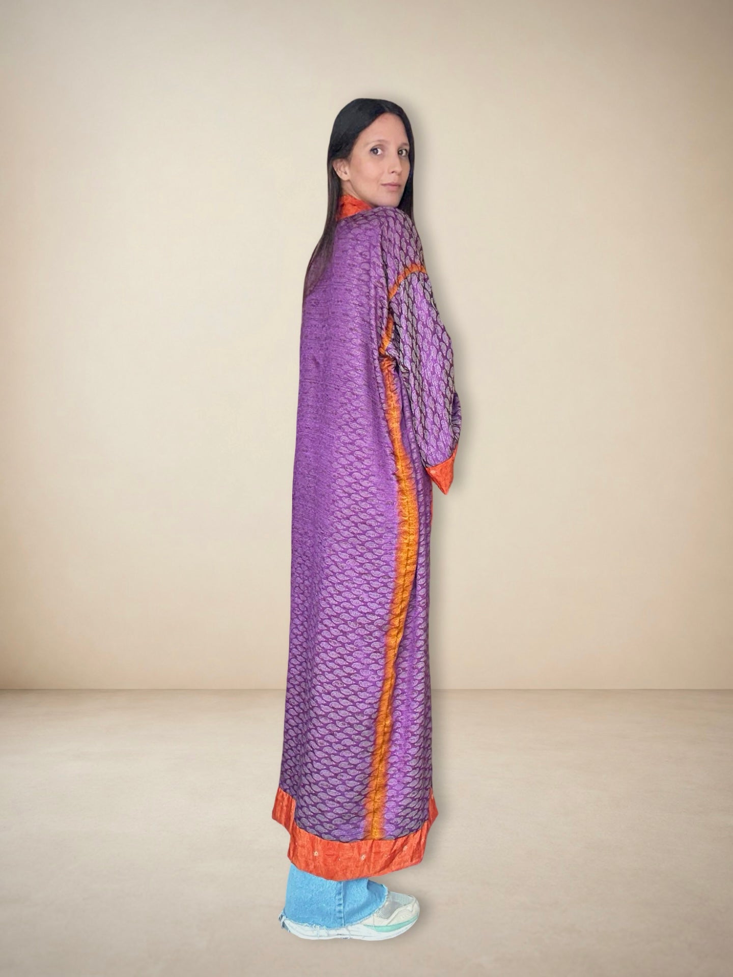 Reversible Silk Kimono