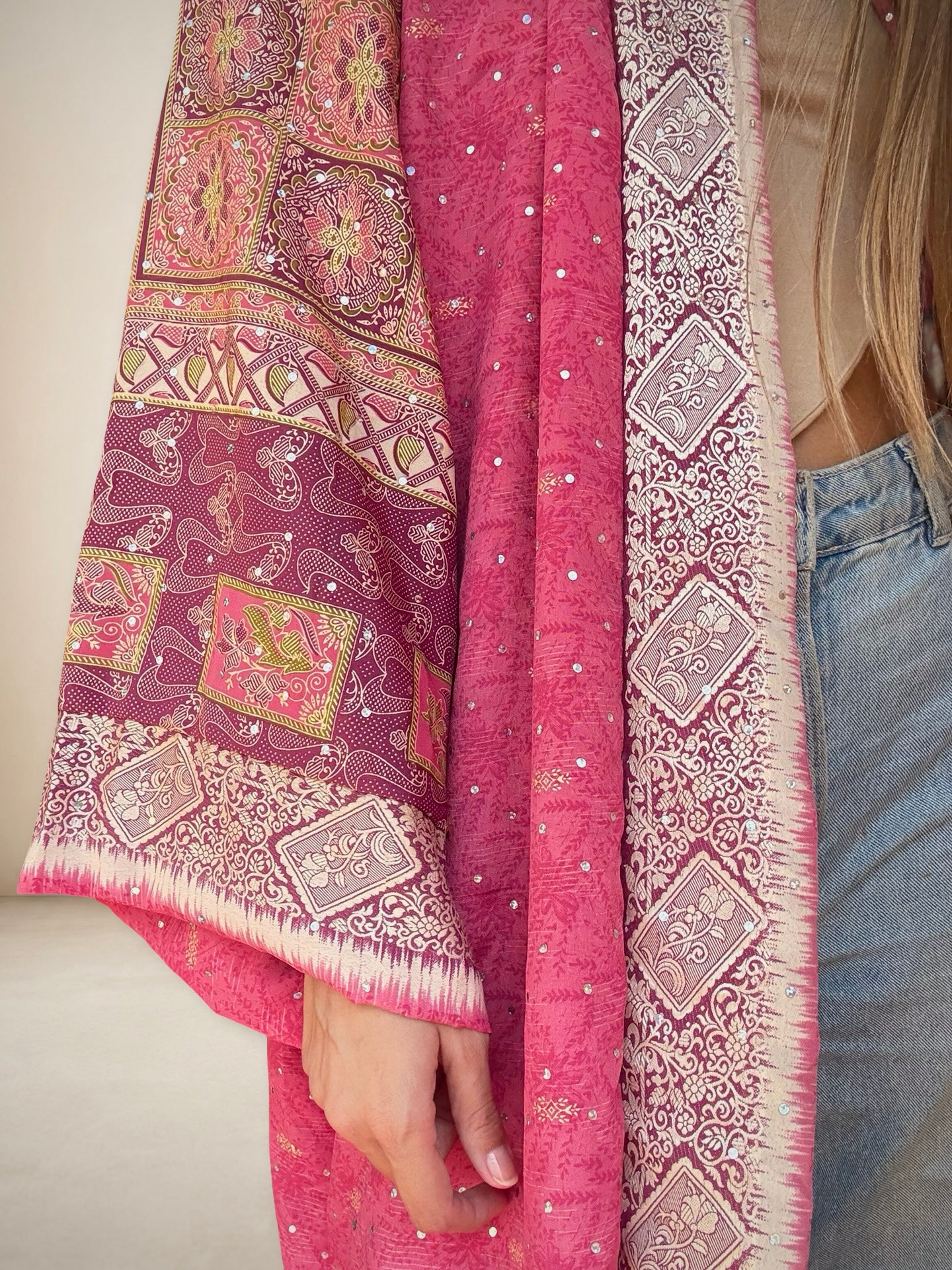 Reversible Silk Kimono