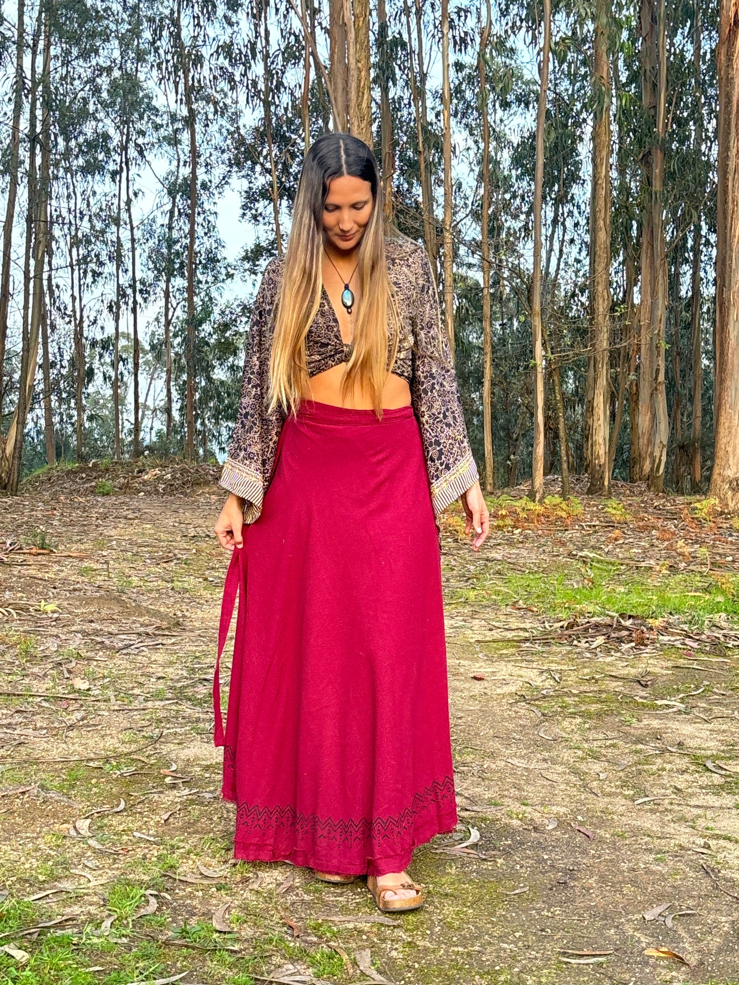 Bohemian Long Skirt