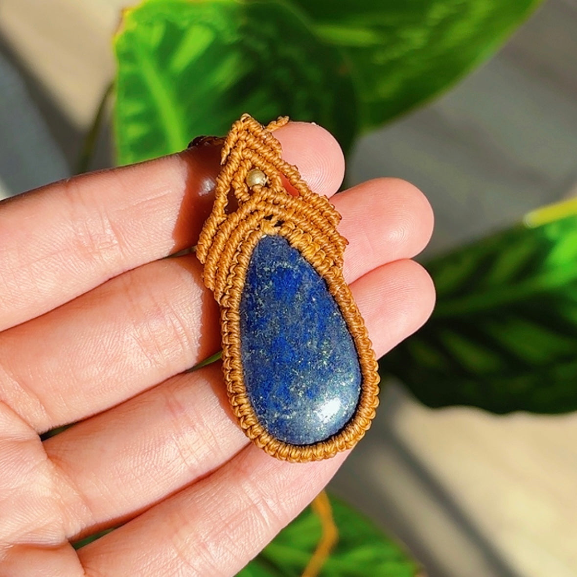 NECKLESS LÁPIS LAZULI